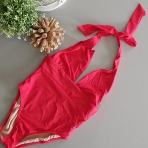 J.CREW Halter One-piece Swimsuit